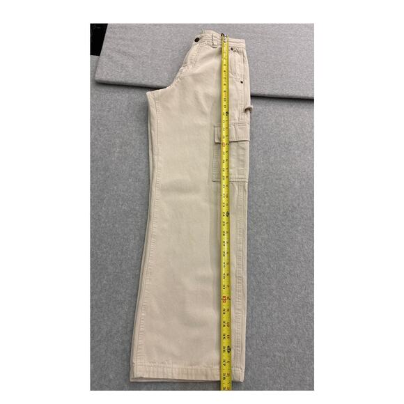 Roxy Left Again Women’s Cream Cargo Pants - Size XS - Picture 10 of 14